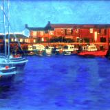 Landscapes card range : LD44 Lyme Regis Harbour