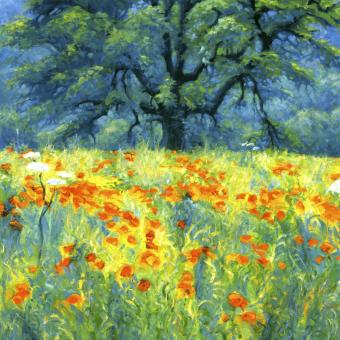 Flower Press -all seasons card range : LD 11