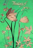 Botanic Gold  NEW !  card range : BG15 THINKING OF YOU