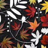 Flower Press -all seasons card range : FP 12 Silver Rosebud 