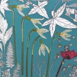 Flower Press -all seasons card range : FP17 SNOWDROPS 2