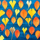 Flower Press -all seasons card range : NEW FP54 Cotinus & Gingko