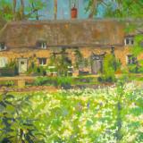 Landscapes card range : LD38 HONEYSUCKLE COTTAGE