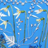 Flower Press -all seasons card range : FP16B Snowdrops 3 